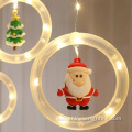 USB Merry Christmas Curtain LED String Lights